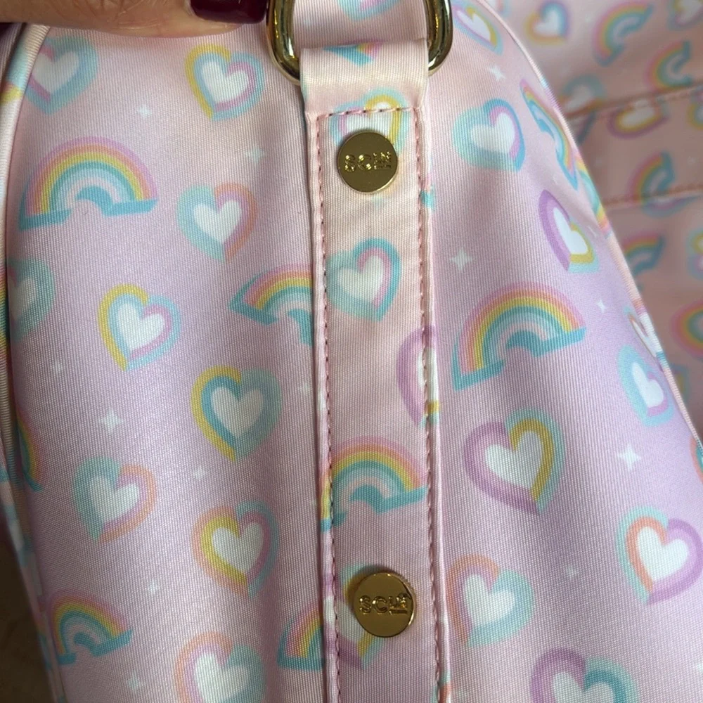 Stoney clover lane x Barbie rainbow and hearts duffle bag - Picture 10 of 14